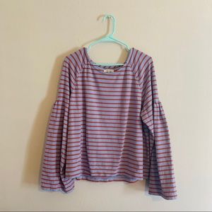 Madewell Sweatshirt with Statement Sleeve